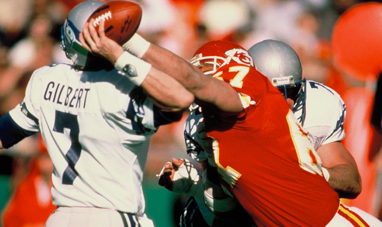 Art Still plays defense for the Kansas City Chiefs