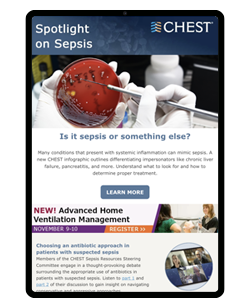 Sepsis on tablet