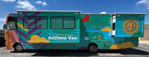 Mobile Care Chicago's asthma van