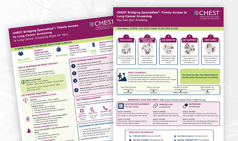 Lung Cancer Screening on devices